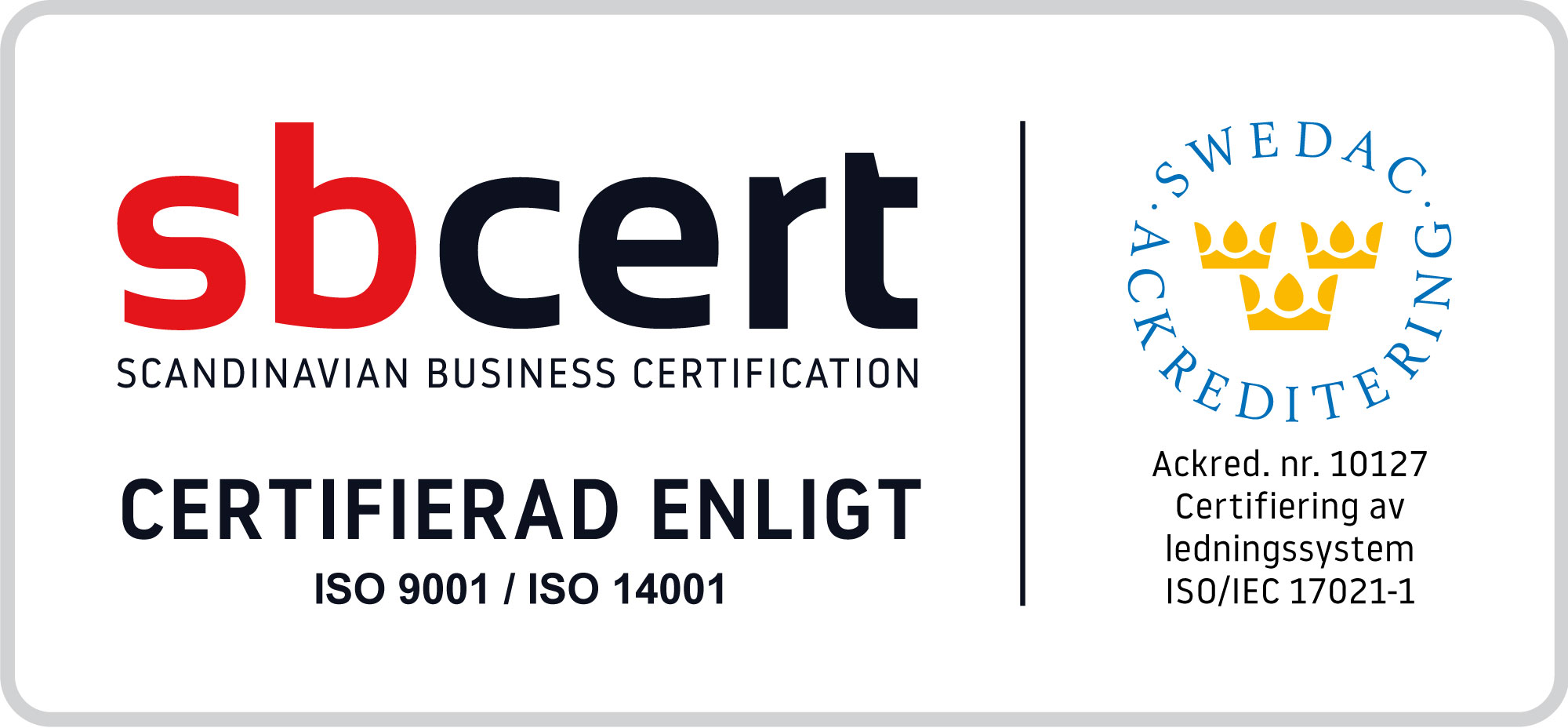 ISO 9001 ISO 14001